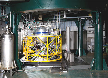 Vega upper stage test facility.